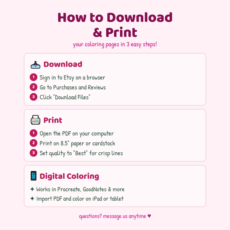 Simple guide to download and print French Patisserie coloring pages from MiyoPages